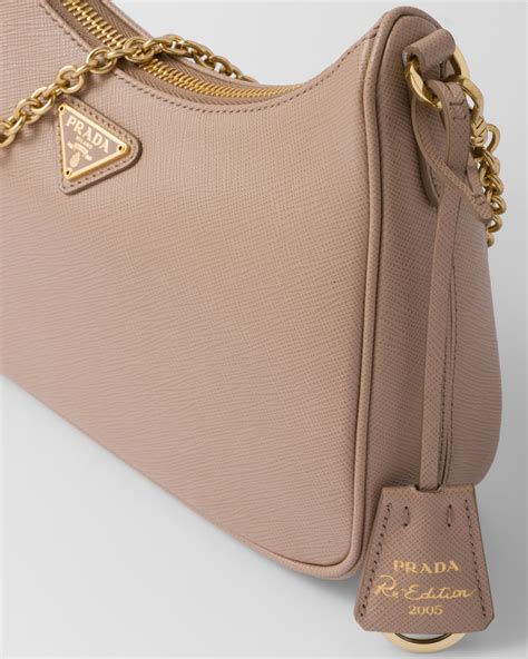 prada cameo beige bag|2005 Prada saffiano bag.